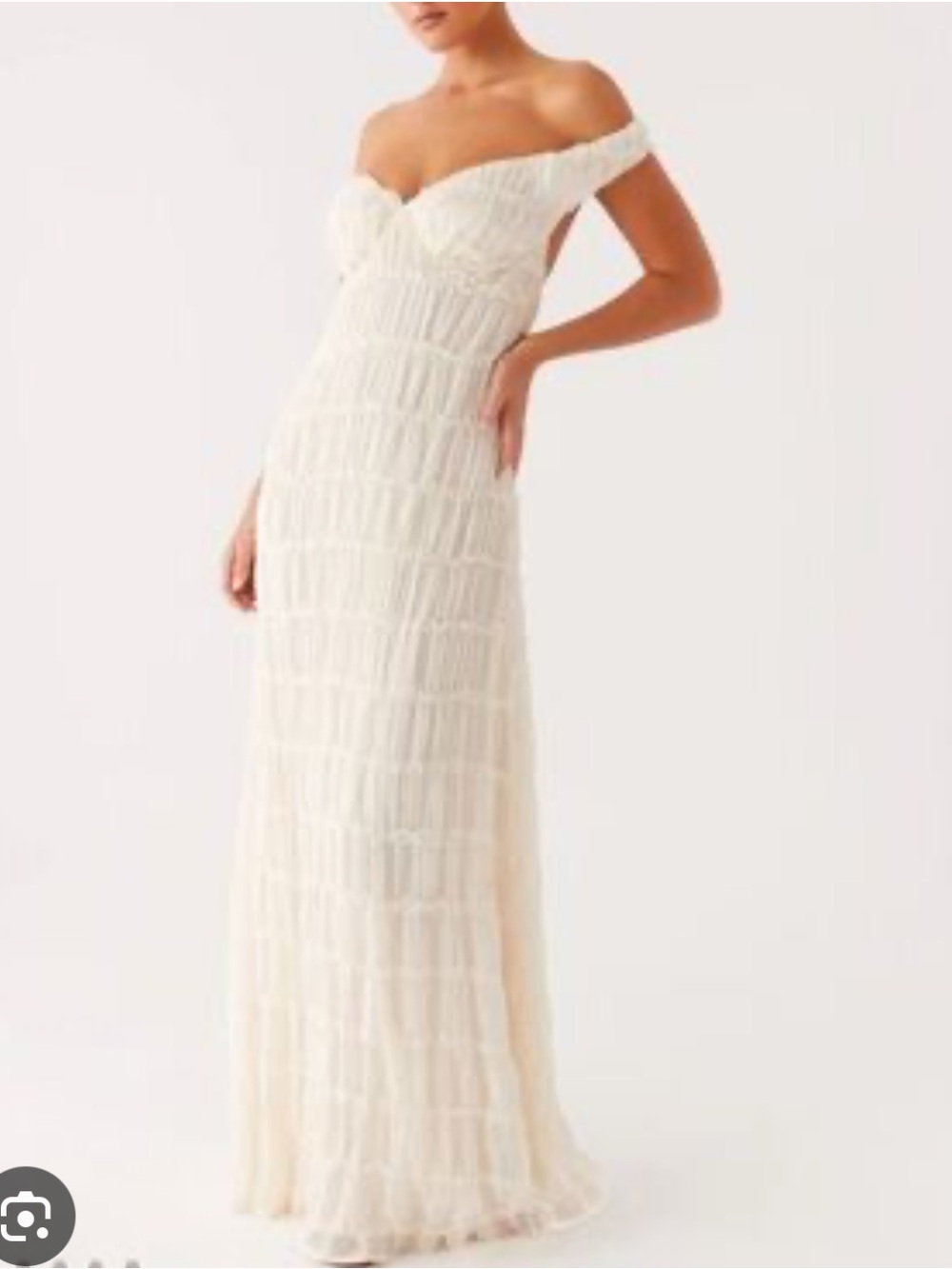 Embrace Maxi Dress - Ivory -
Peppermayo US size US2 new never worn - Picture 2 of 7